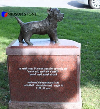 india-red-statue 雕塑底座印度红