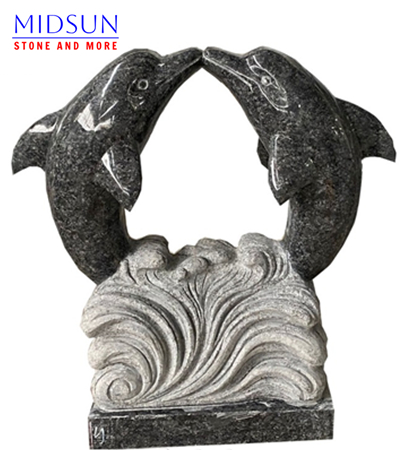 steel-grey-animal-statue 钢铁灰花岗岩动物雕刻